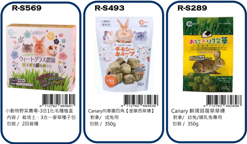 Canary little animal food