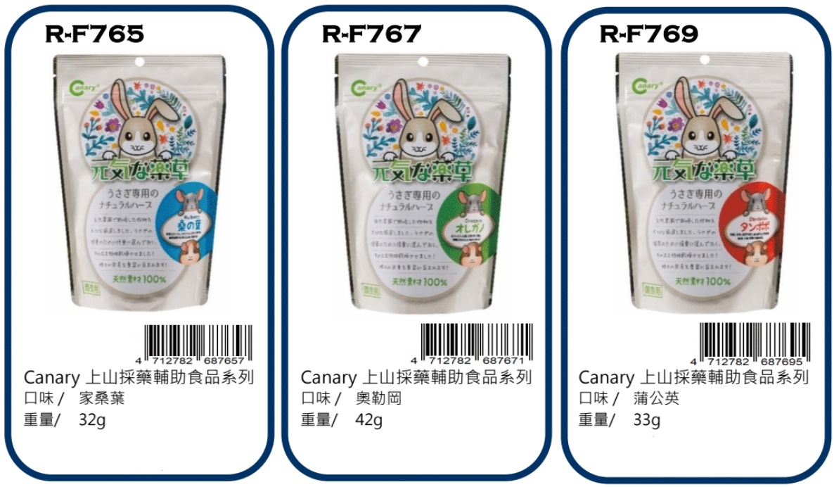 Canary little animal food