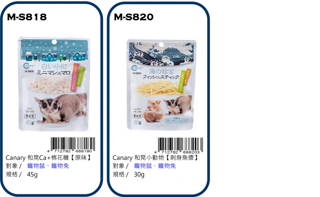 Canary little animal food