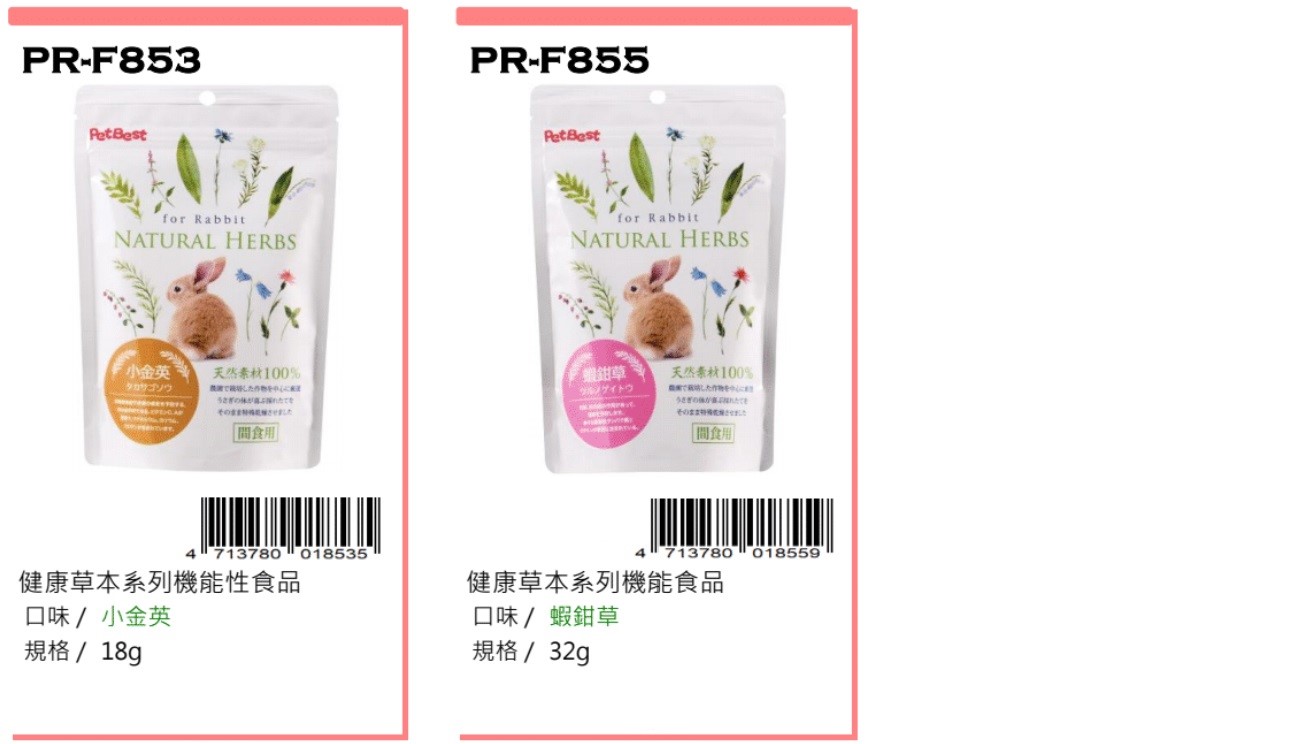 PetBest rabbit food