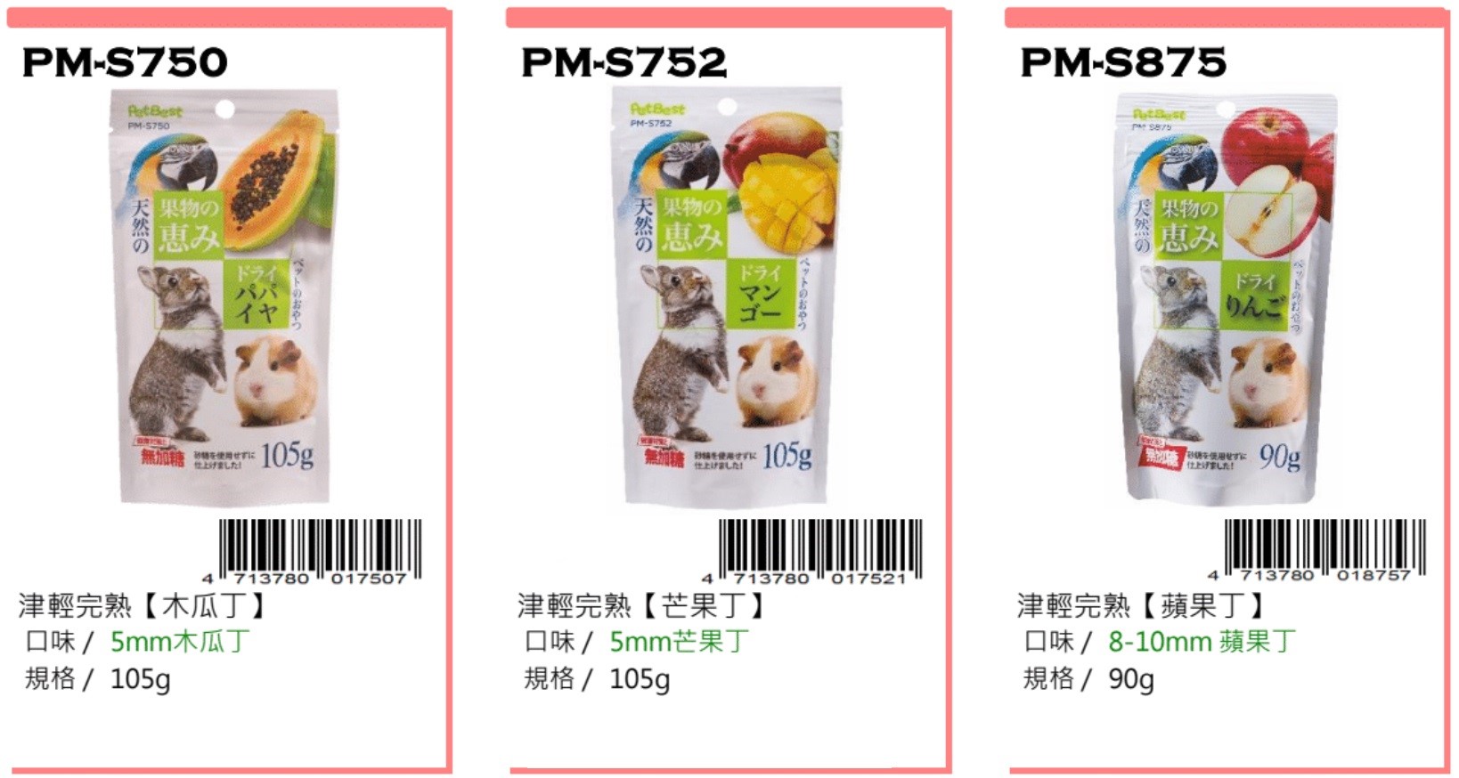 Petbest rabbit food