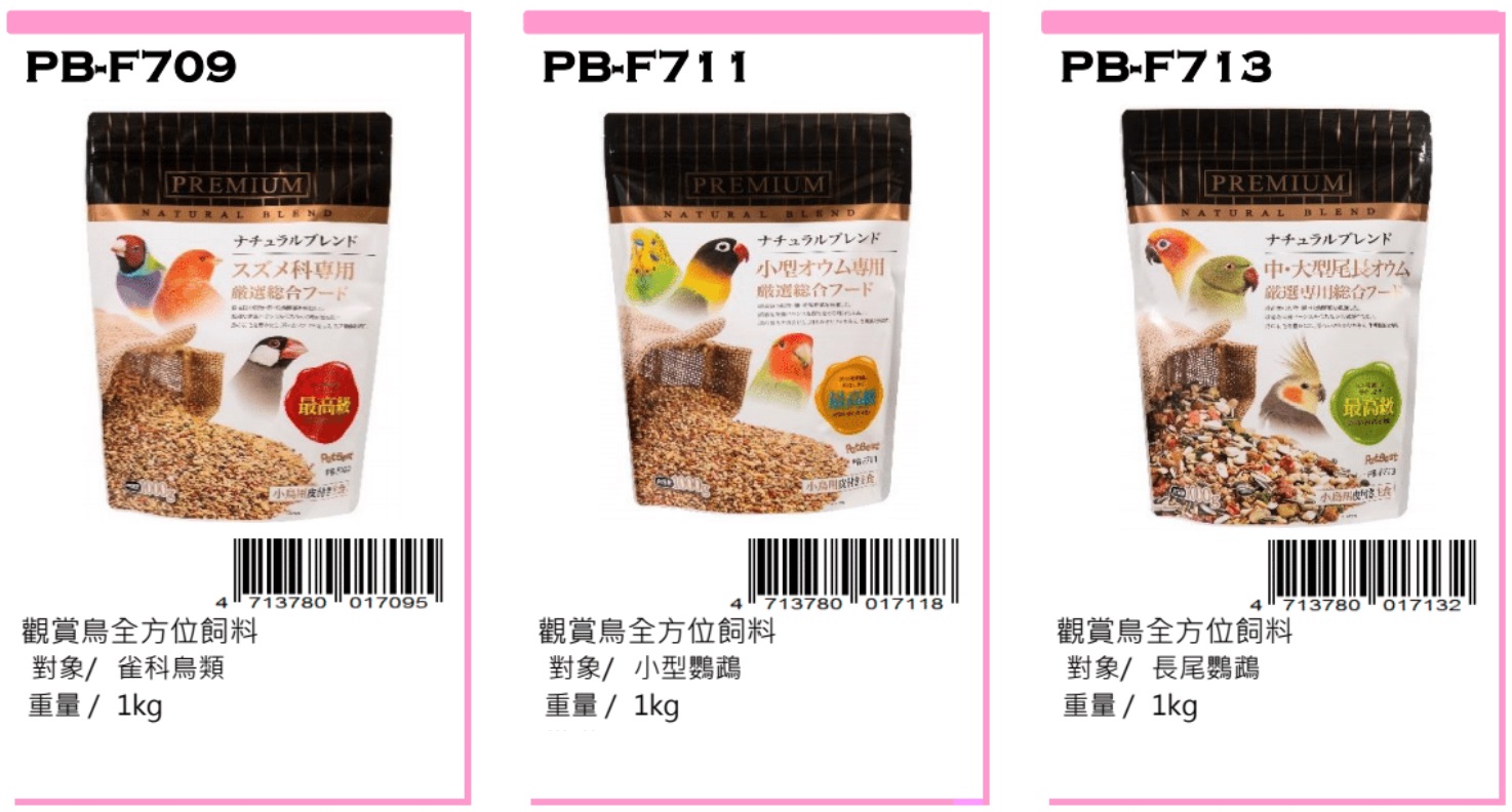 Petbest bird food