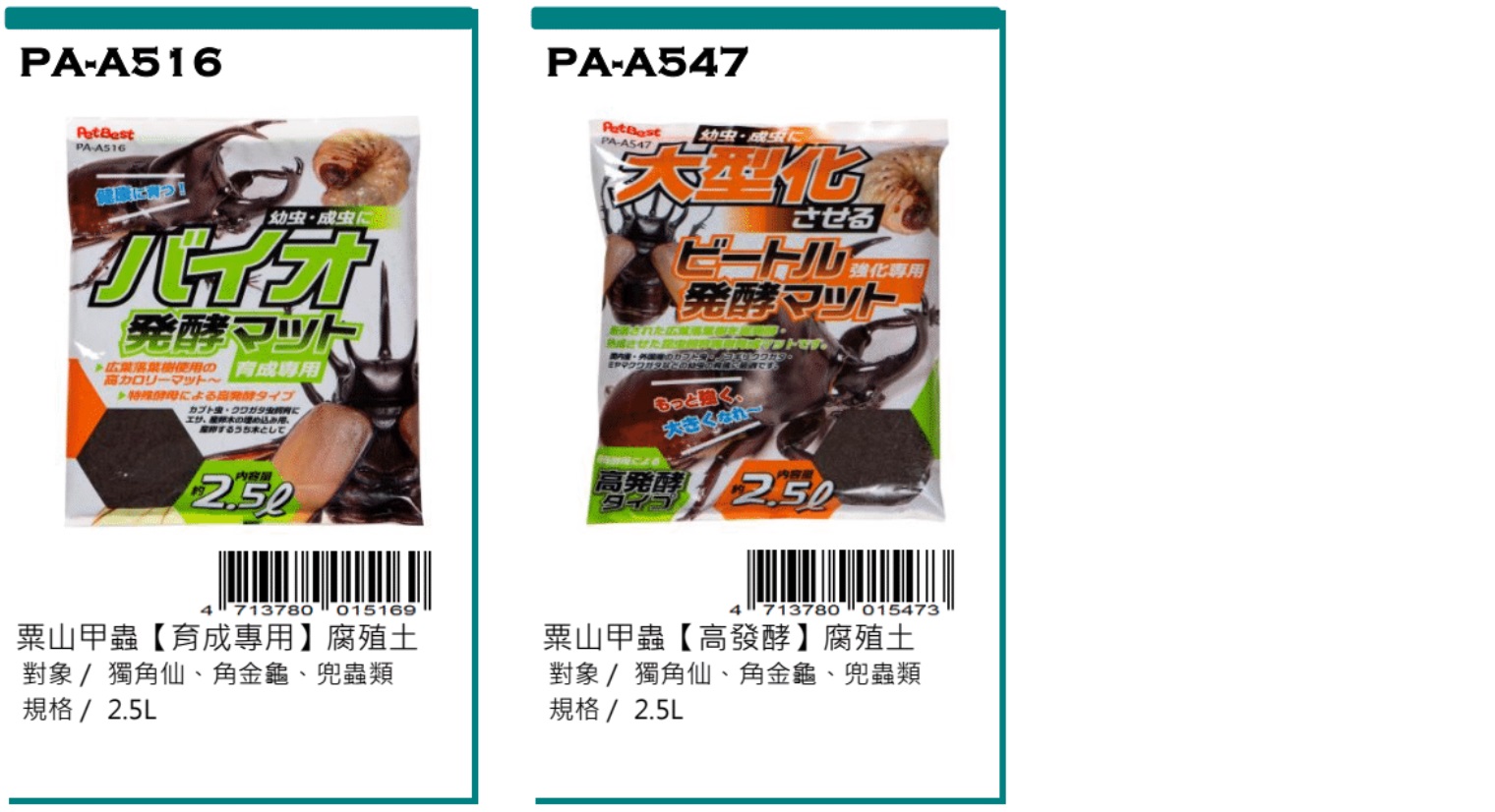Petbest insect food